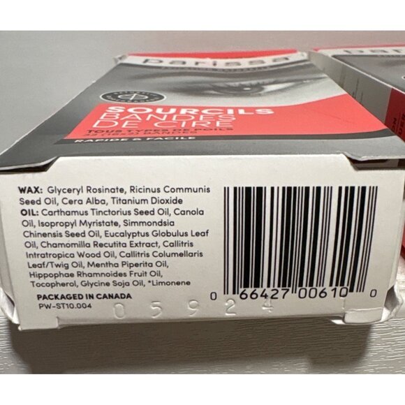 Set of 2 Parissa Brow Wax Strips 32 Cnt Natural Hair Removal Kit All Hair Types - Picture 7 of 8